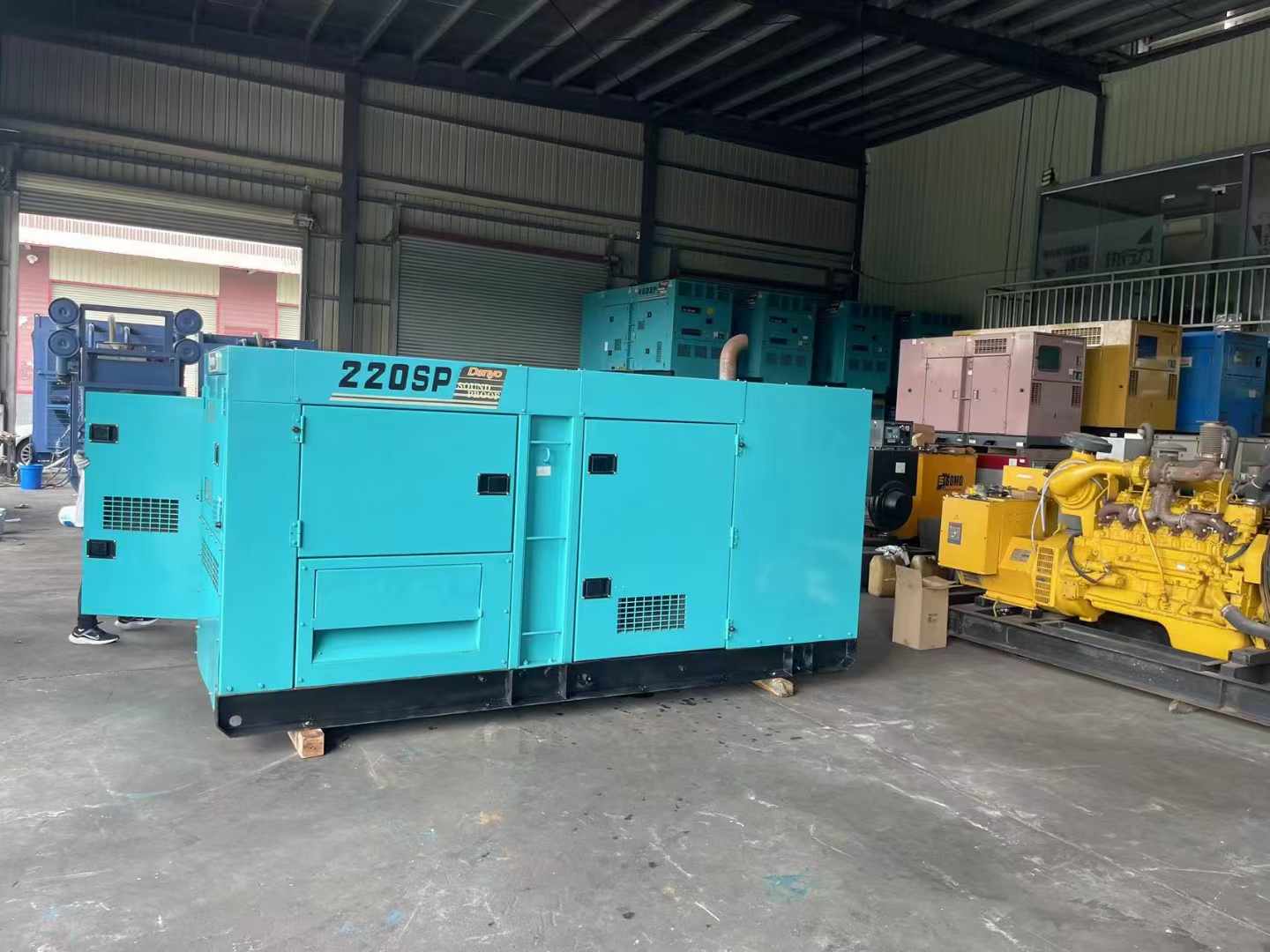 鹤城600kW柴油发电机组带载能力？