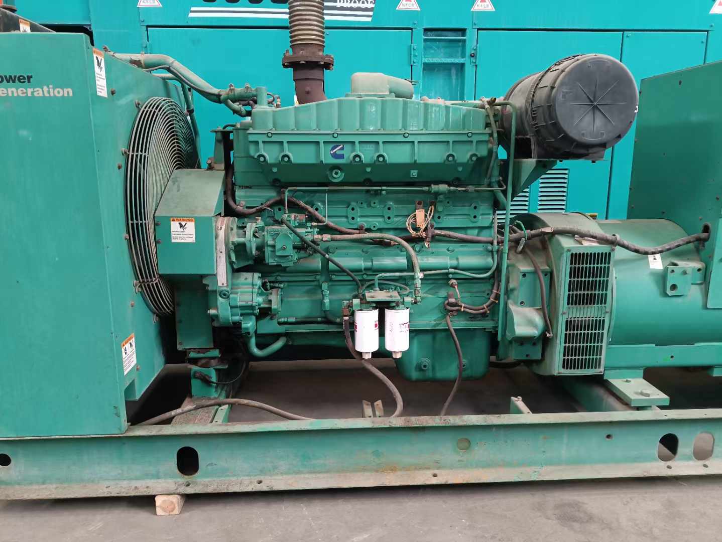 鹤城过载会对 600kW 柴油发电机组造成哪些损害？